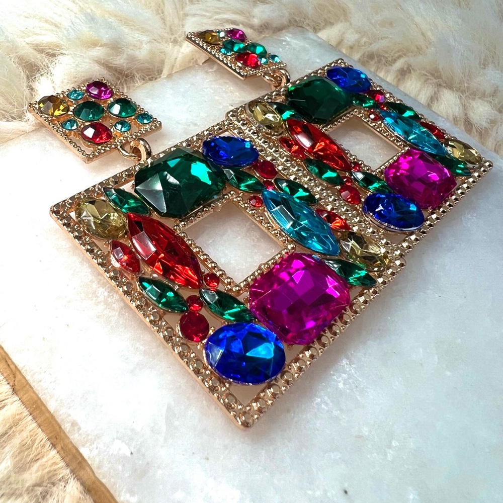 STATEMENT EARRINGS - Picture 5 of 5